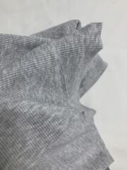 Gri Kaşkorse (Ribana) Kumaş, Parça 105x130 cm