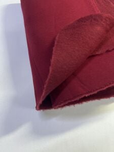Şardonlu 3 İplik Kumaş, Parça 100x190 cm - Bordo