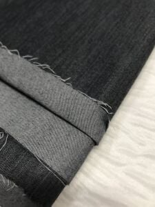 İnce Esnek Kot Kumaş Dökümlü - Antrasit, Parça 200x150 cm