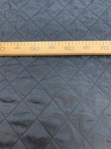 Siyah Kapitone Kumaş Çift Taraflı İçi Polar Astarlı