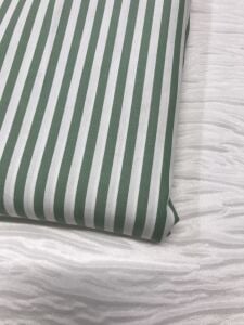 Çizgili Gömleklik Kumaş %100 Pamuk, Parça 200x140 cm (HAFİF KİRLİ)