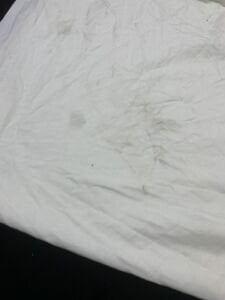 Pamuk 2 İplik Esnek Kumaş, Parça 140x180 cm - Ekru (HAFİF KİRLİ)