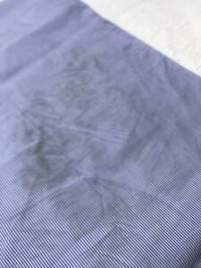 Çizgili Gömleklik Kumaş %100 Pamuk, Parça 210x140 cm (HAFİF KİRLİ)