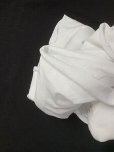 Pamuk Polyester Süprem Kumaş, Parça 90x200 cm Beyaz Renk