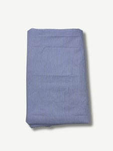 Çizgili Gömleklik Kumaş %100 Pamuk, Parça 220x140 cm (HAFİF KİRLİ)