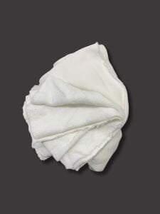 Hafif Şardonlu 3 İplik Kumaş, Parça 110x160 cm - Ekru