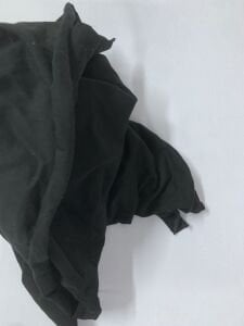 Süprem Kumaş, Parça 60x140 cm Siyah Renk