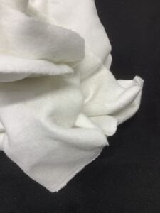 Şardonlu 3 İplik Kumaş, Parça 80x190 cm - Ekru (HAFİF KİR VAR)