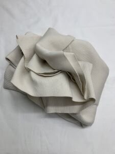 Krem Kaşkorse (Ribana) Kumaş, Parça 110x120 cm