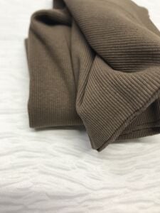 Ribana Fitilli Kumaş Kahverengi – Parça 45x120 cm