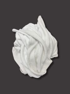 3 İplik Kumaş, Parça 70x165 cm - Beyaz