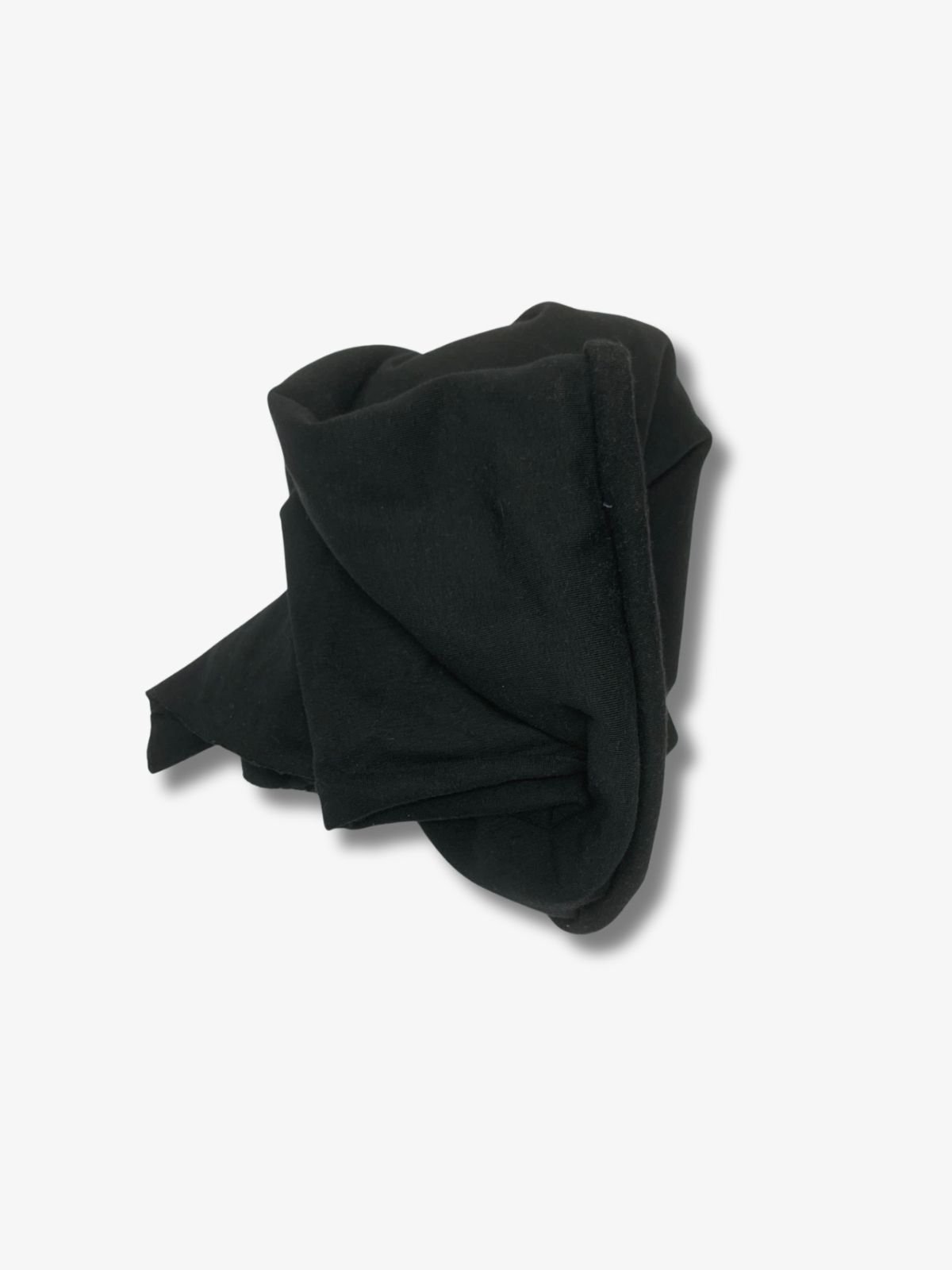 Bebe Ribanası Esnek Penye Kumaş, Parça 90x150 cm Siyah