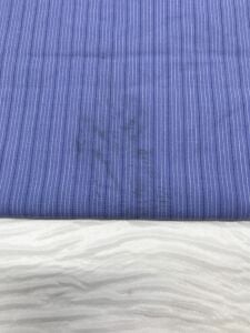 Çizgili Gömleklik Kumaş %100 Pamuk, Parça 150x140 cm  (KUMAŞTA KİR VAR)