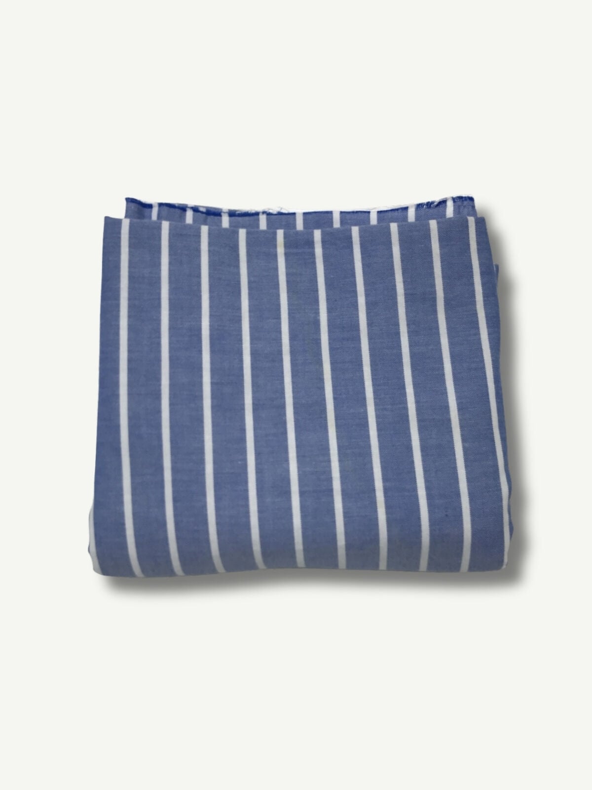 Çizgili Gömleklik Kumaş %100 Pamuk, Parça 150x150 cm  (KUMAŞTA KİR VAR)