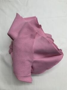 Pembe Kaşkorse (Ribana) Kumaş, Parça 105x120 cm