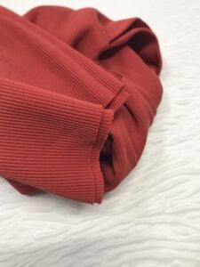 Ribana Fitilli Kumaş Kırmızı – Parça 65x150 cm