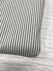 Çizgili İnce Gabardin Kumaş Esnek, Parça 200x140 cm