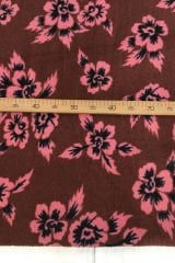 Çiçek Desenli Welsoft Kumaş