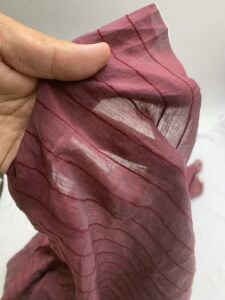 İnce Gömleklik Kumaş, Parça 200x125 cm Bordo Rengi