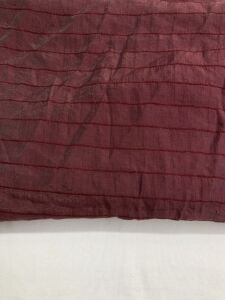 İnce Gömleklik Kumaş, Parça 200x125 cm Bordo Rengi
