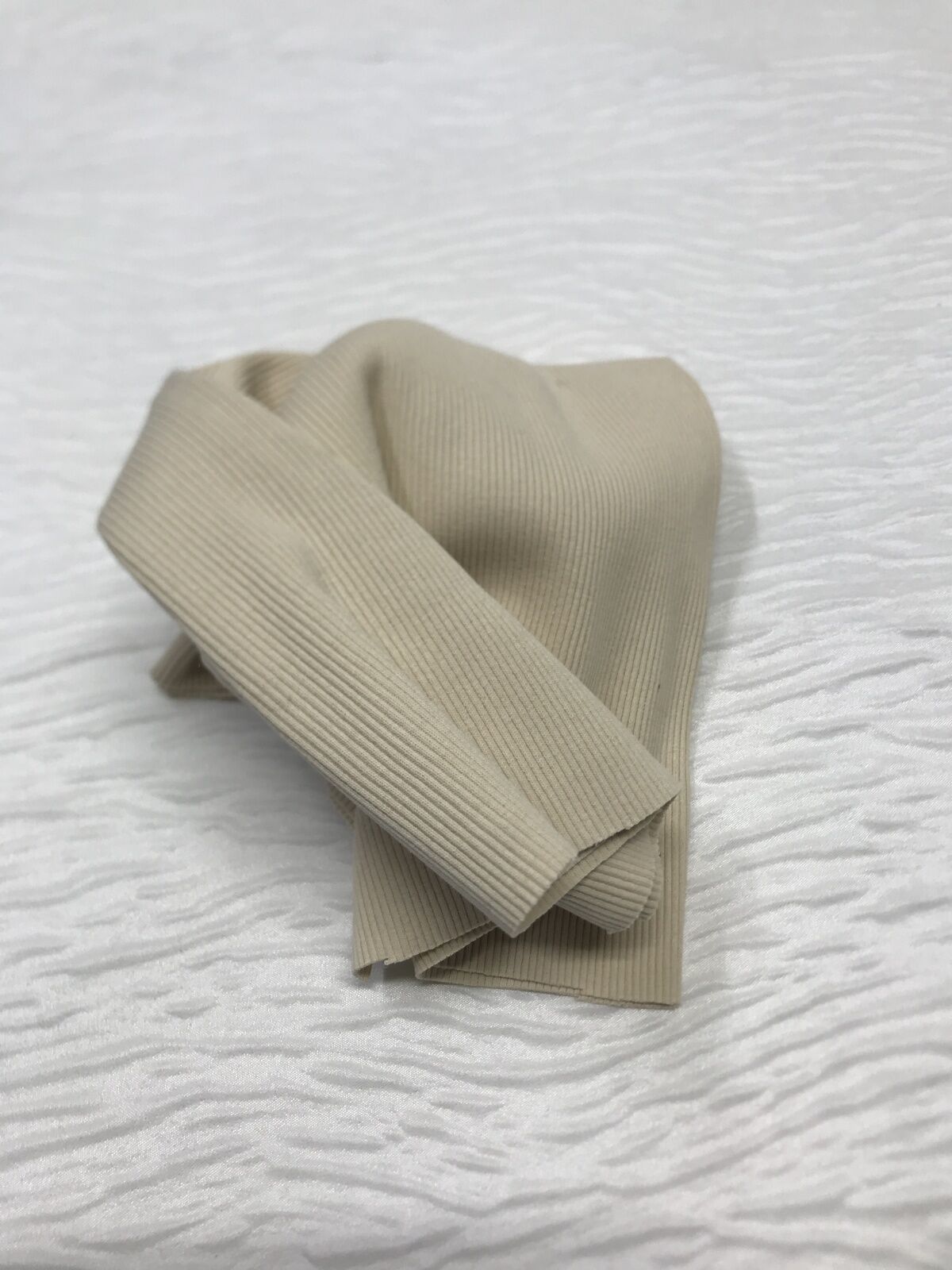 Ribana Fitilli Kumaş Krem – Parça 35x110 cm