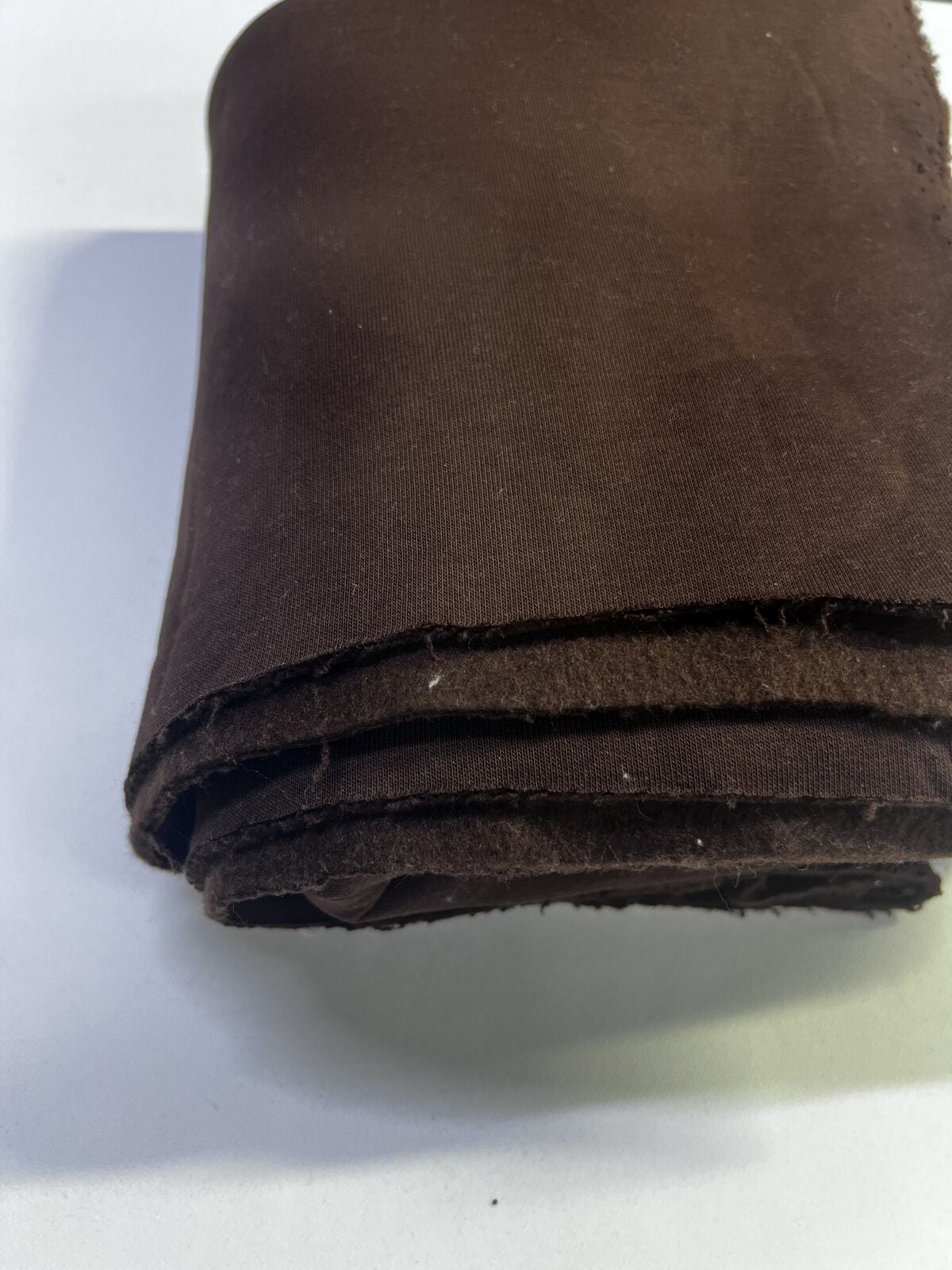 Şardonlu 3 İplik Kumaş, Parça 80x190 cm - Kahverengi