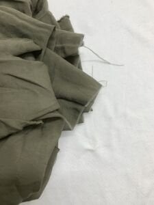 Gömlek Tuniklik Kumaş, Parça 180x120 cm Haki Rengi