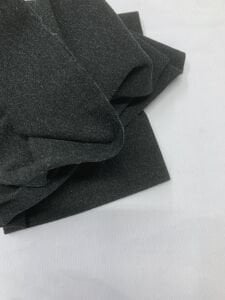 İnce Ribana Kumaş, Parça 90x60 cm Antrasit Rengi