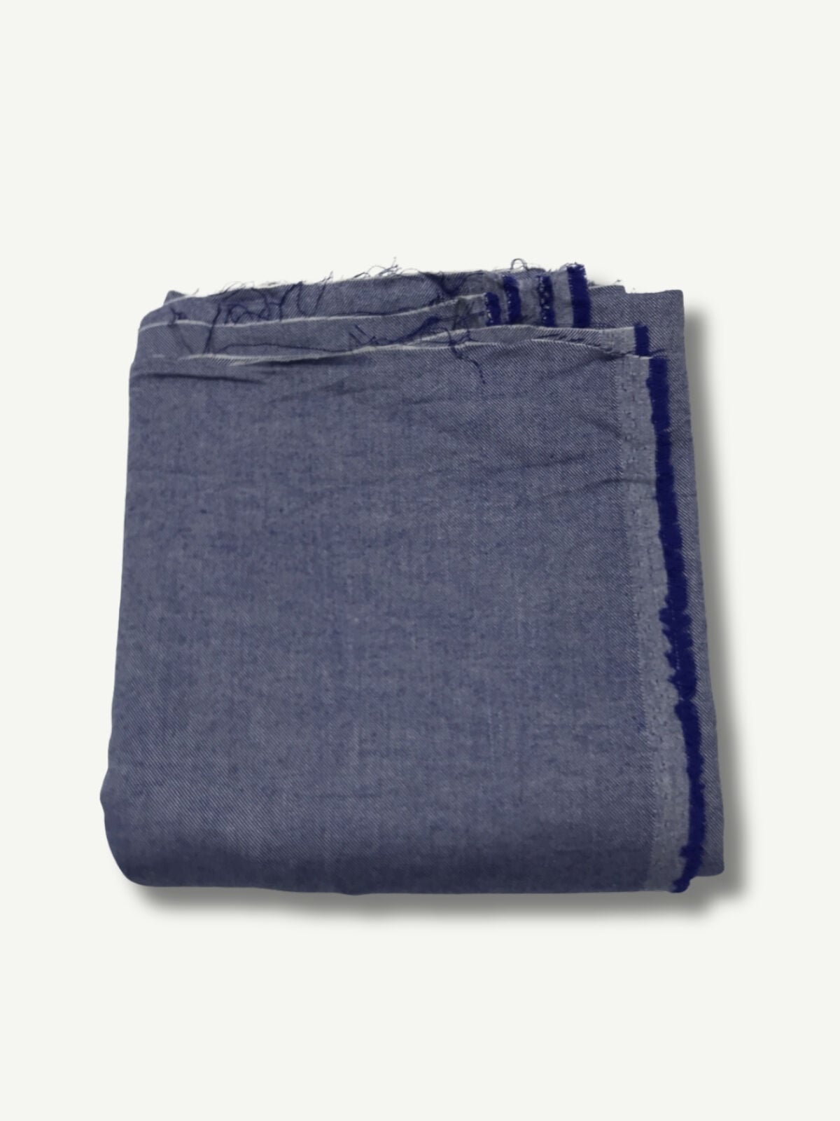 İndigo Mavi Gömleklik Kumaş %100 Pamuk, Parça 150x140 cm