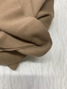 Ribana Fitilli Kumaş, Parça 40x120 cm - Kahverengi