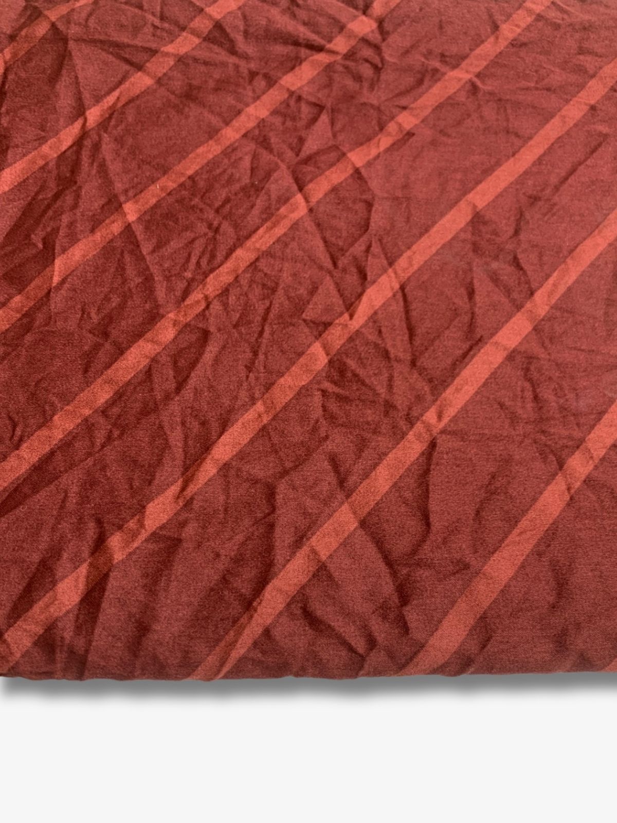 Pamuk Saten Nevresimlik Kumaş, Parça 190x140 cm Verev Çizgili