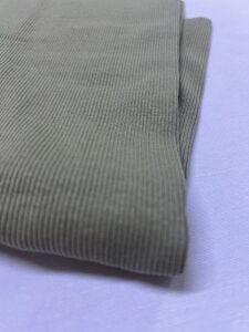 Ribana Fitilli Kumaş, Parça 55x120 cm Küf Yeşili Rengi (ENDE ÇİZGİLER VAR)