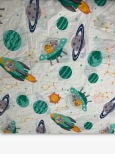 Desenli Nevresimlik Kumaş, Parça 100x220 cm