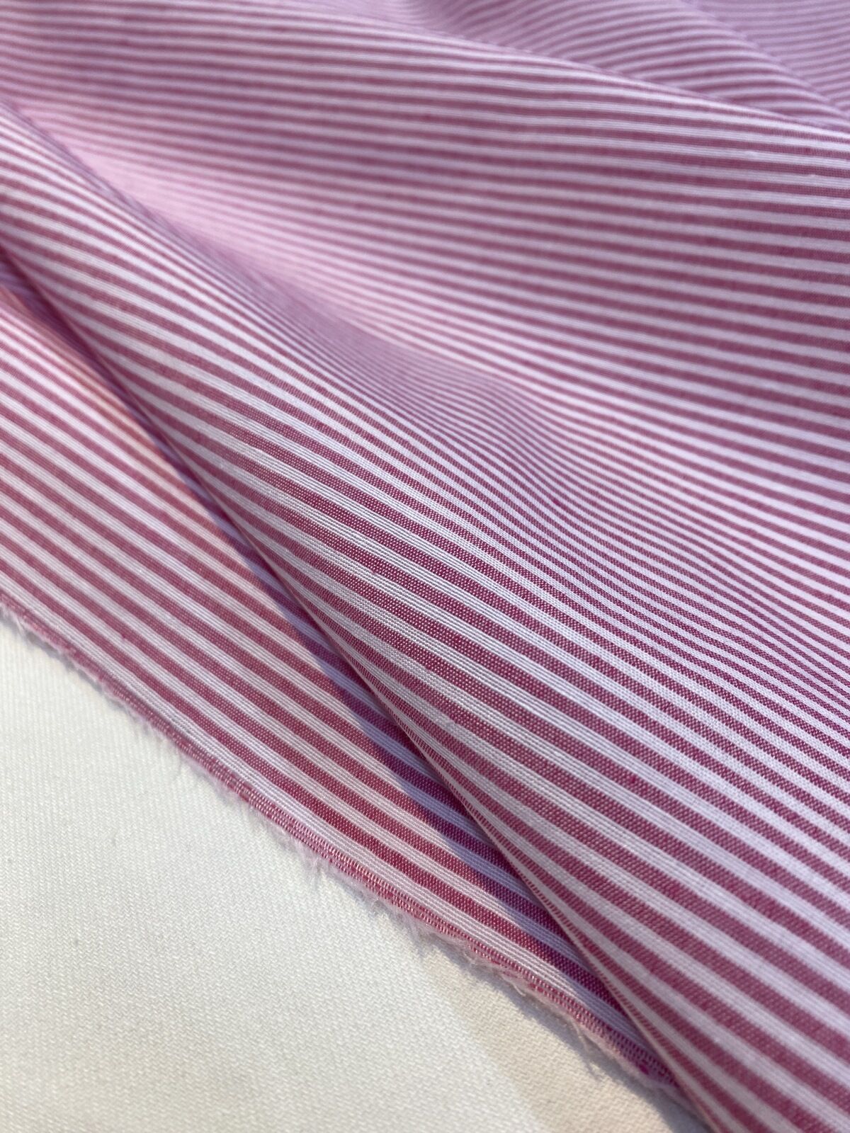 Çizgili Gömleklik Kumaş