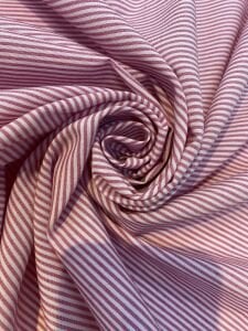 Çizgili Gömleklik Kumaş