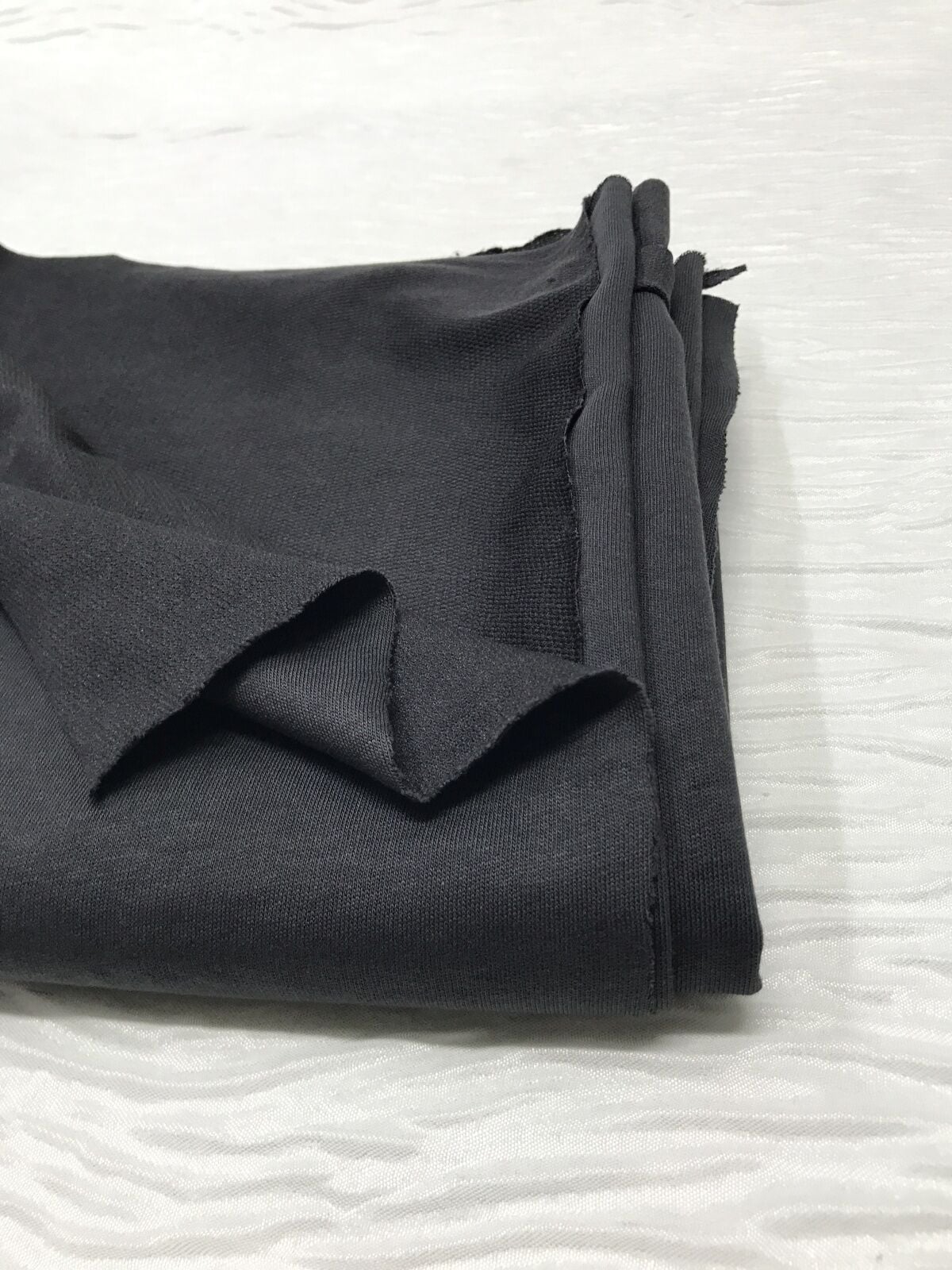 Diz Yapmaz 2 İplik Kumaş, Parça 80x190 cm - Füme