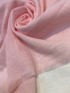 Açık Pembe Müslin Kumaş