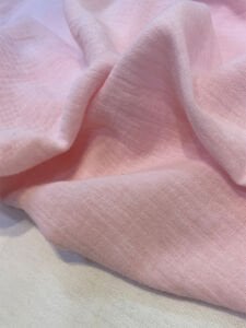 Açık Pembe Müslin Kumaş