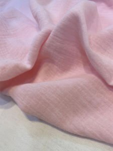 Açık Pembe Müslin Kumaş