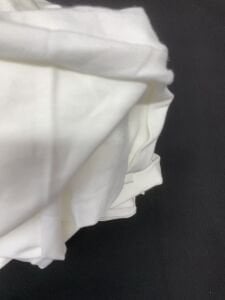 Tok Süprem Kumaş, Parça 100x185 cm Beyaz Renk