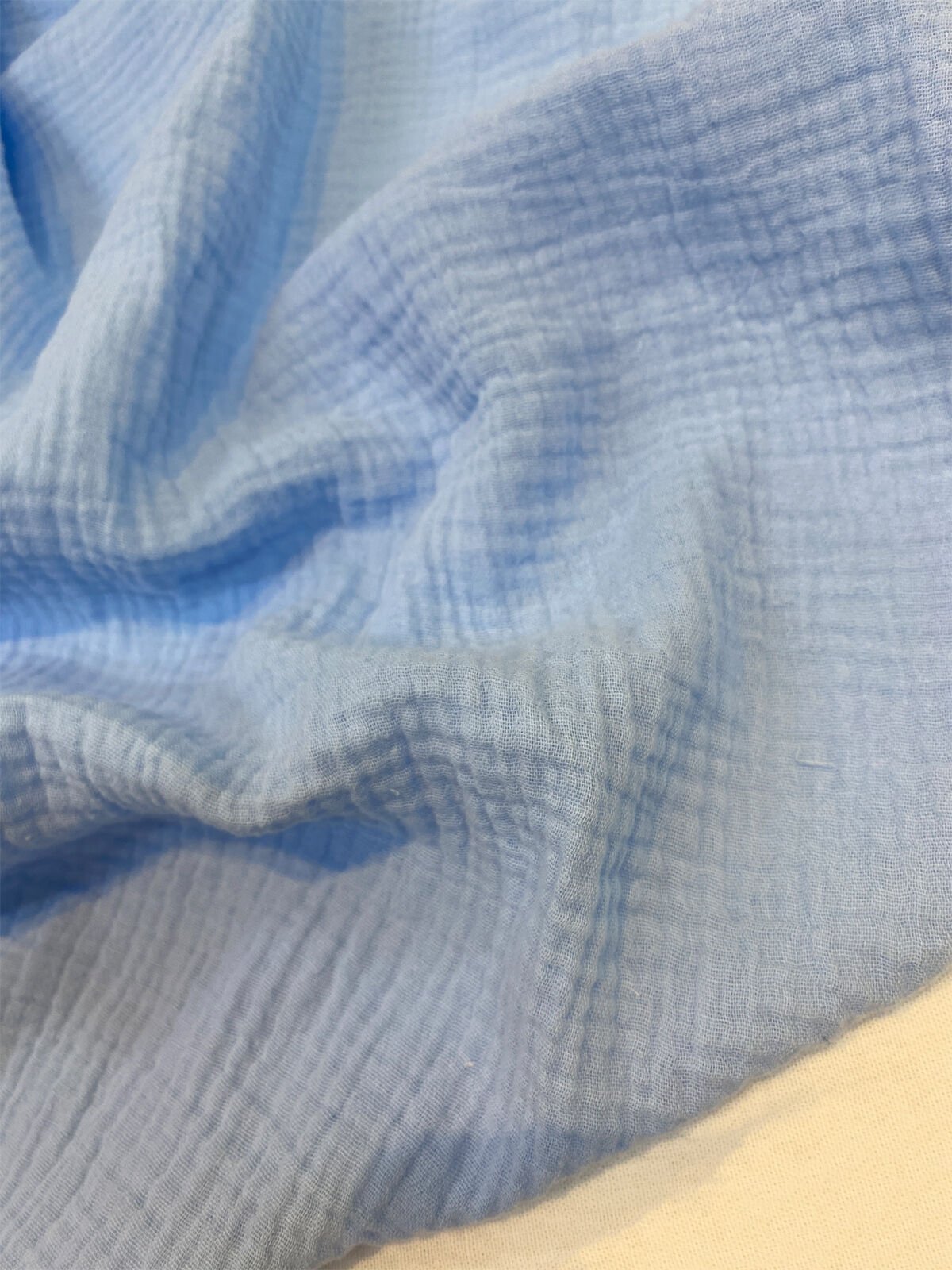 Bebe Mavi Müslin Kumaş