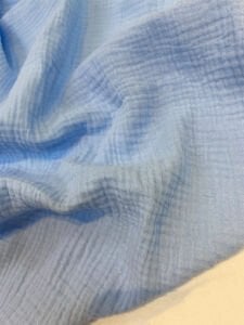 Bebe Mavi Müslin Kumaş