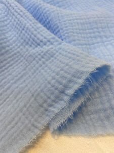 Bebe Mavi Müslin Kumaş