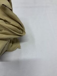 İnce Ribana Kumaş, Parça 40x165 cm Bej Rengi