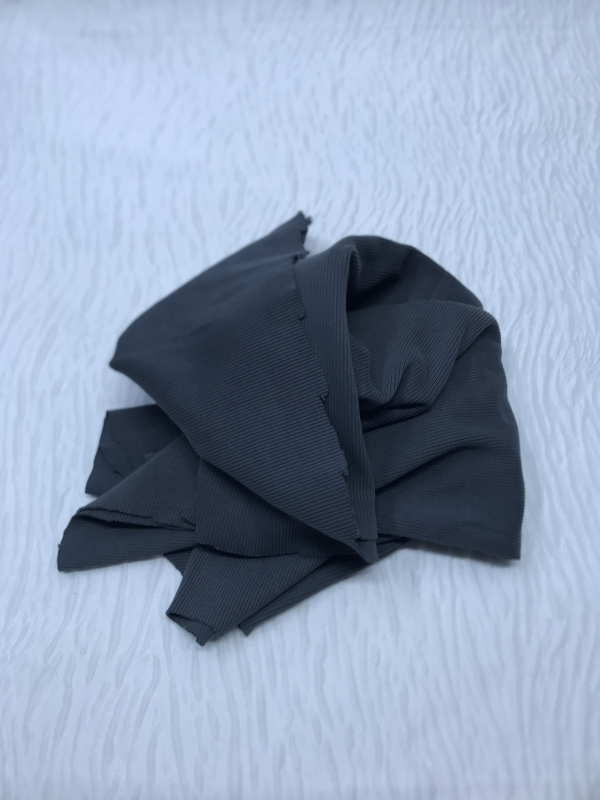 Ribana Fitilli Kumaş Füme – Parça 50x130 cm