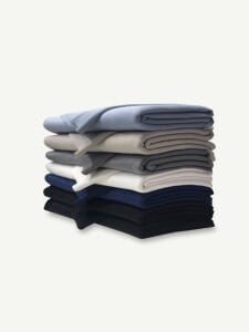 Ribanalı Şardonlu 3 İplik Kumaş Seti, Boyları 100-110 cm arası 7 adet