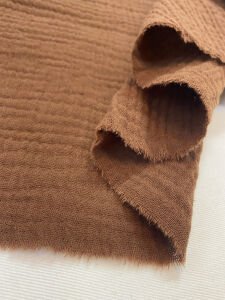 Kahverengi Müslin Kumaş