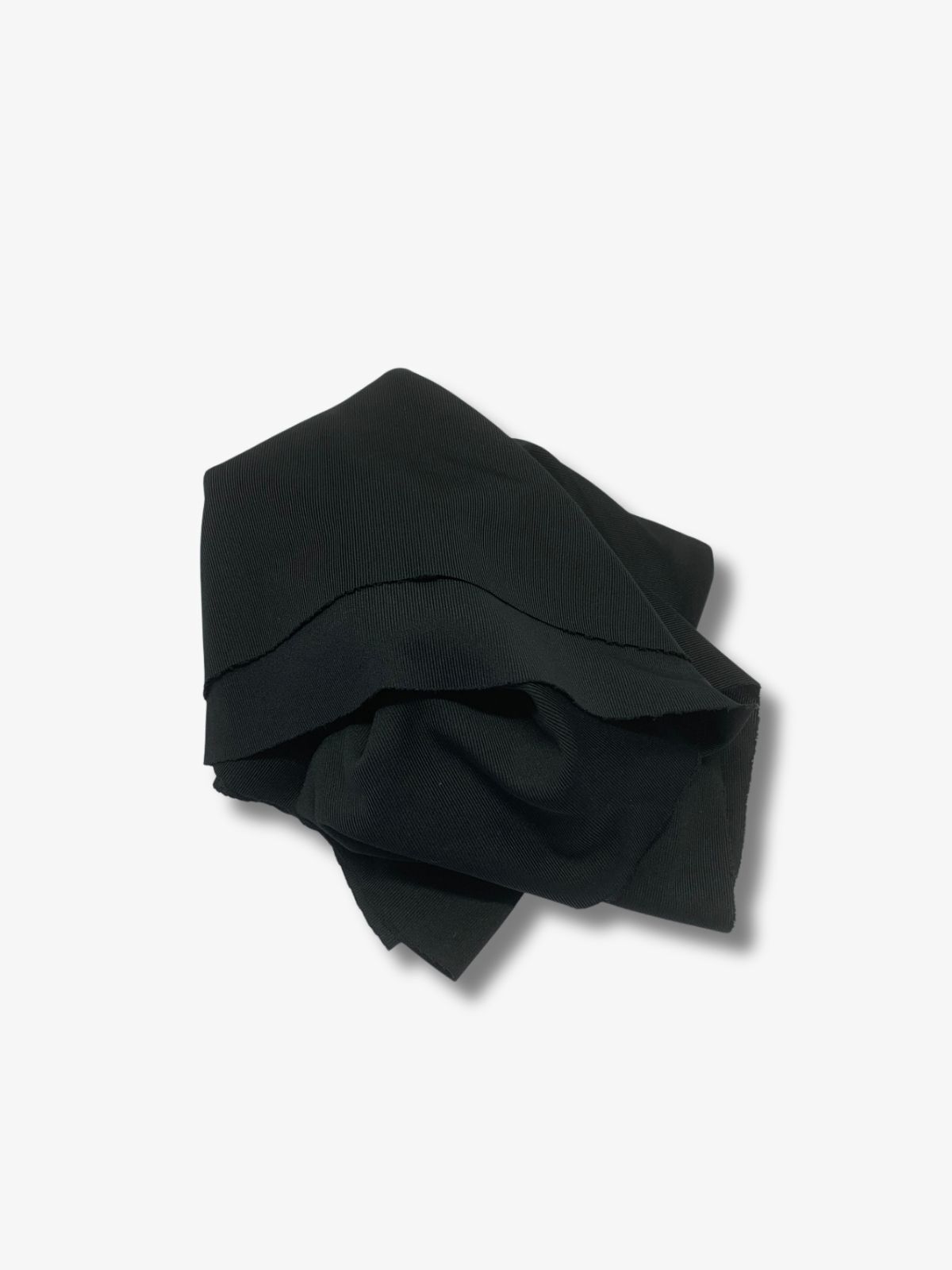 Eşofmanlık Kumaş Esnek Polyester, Parça 75x125 cm Siyah