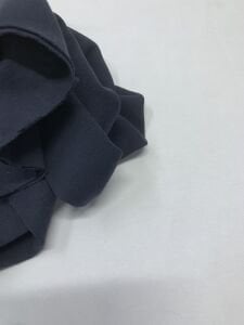 İnce Ribana Kumaş Dar Enli, Parça 60x80 cm Lacivert Renk