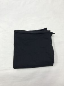 Diz Yapmaz Esnek 2 İplik Kumaş, Parça 85x170 cm - Siyah